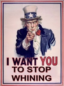 Uncle Sam stop whining